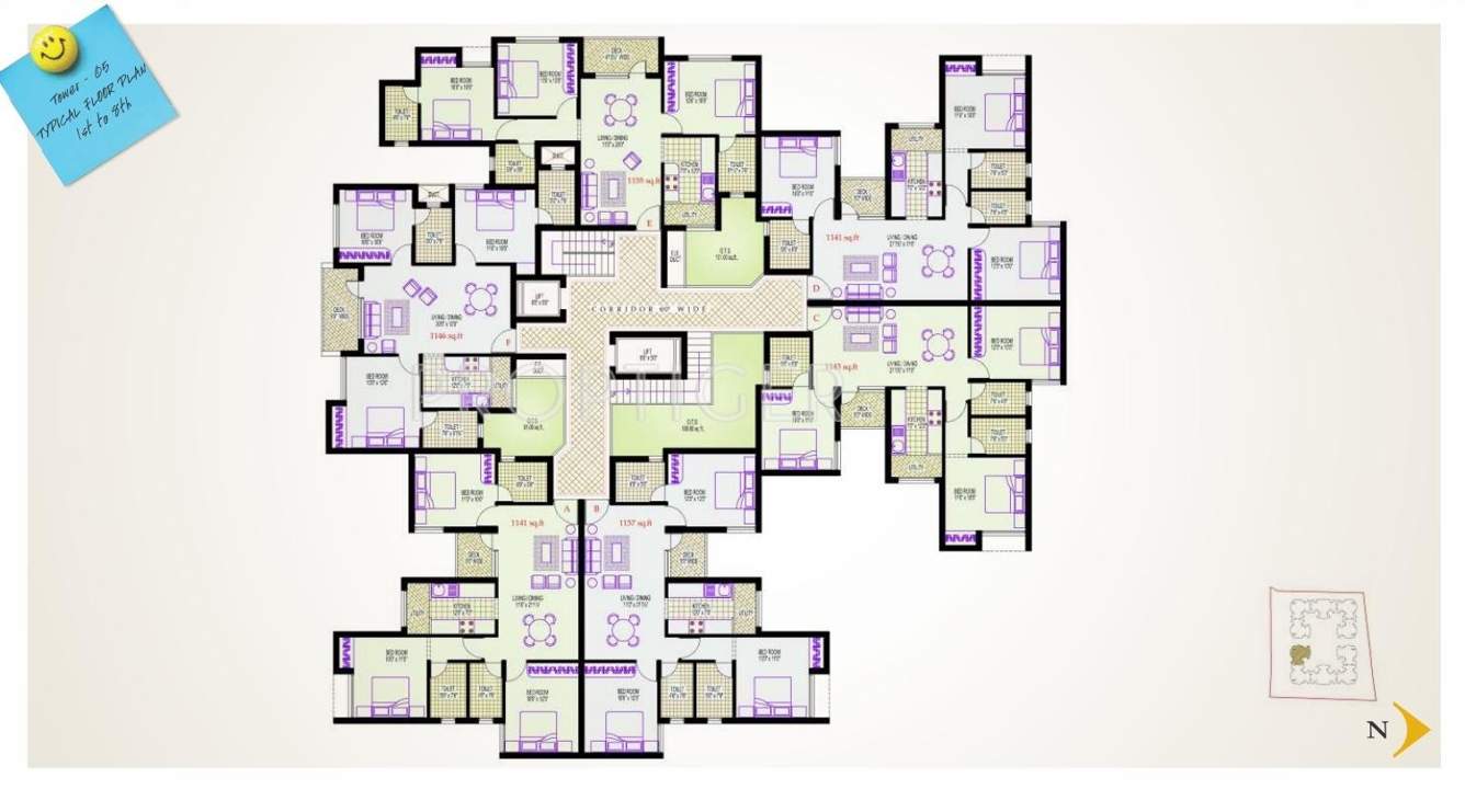 Images for Cluster Plan of Vijay Lotus Pond