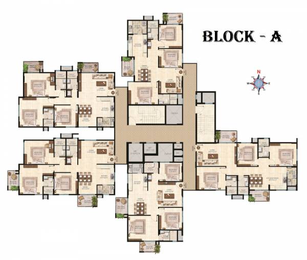 Cluster Plan park-avenue Cluster Plan