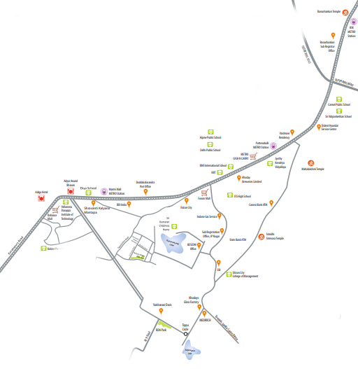 park avenue Location Plan