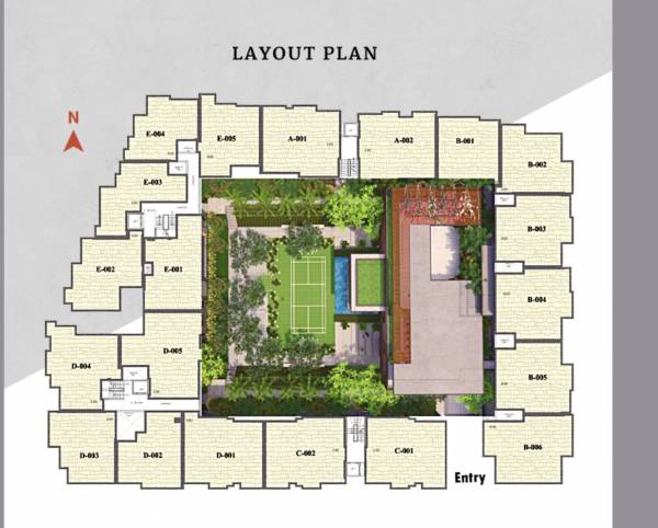  the-courtyard Layout Plan