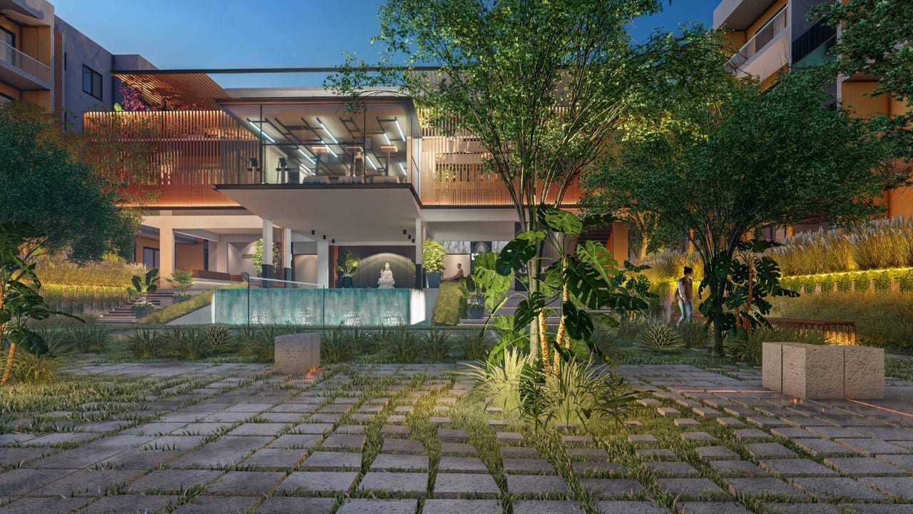  the courtyard Landscape Garden and Tree Planting