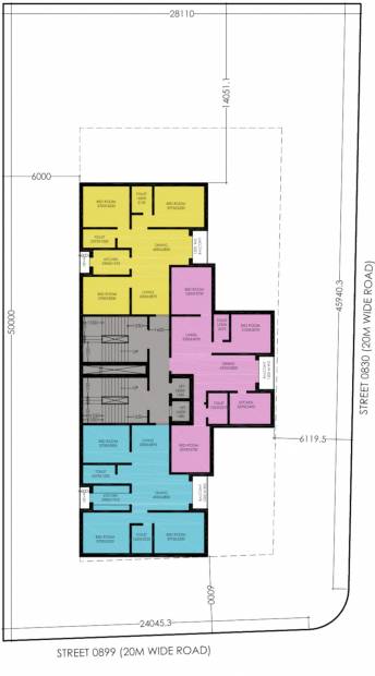  veeyu-coperative-housing-society Cluster Plan