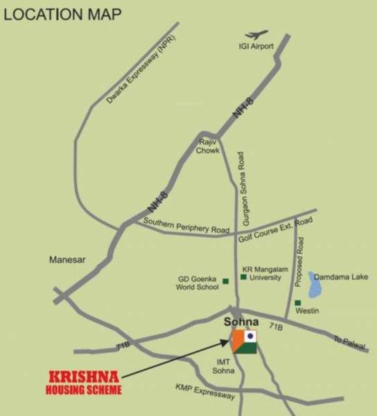  raheja-krishna-housing-scheme-2014 Location Plan