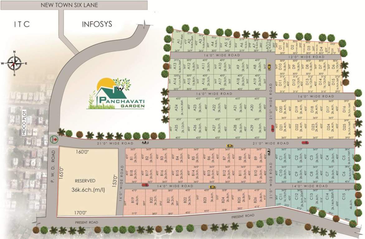  panchavati garden Images for masterPlan
