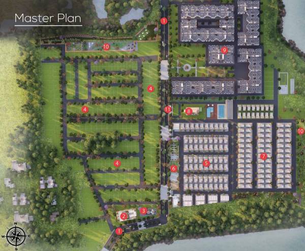 Layout Plan earth-at-one-city Layout Plan