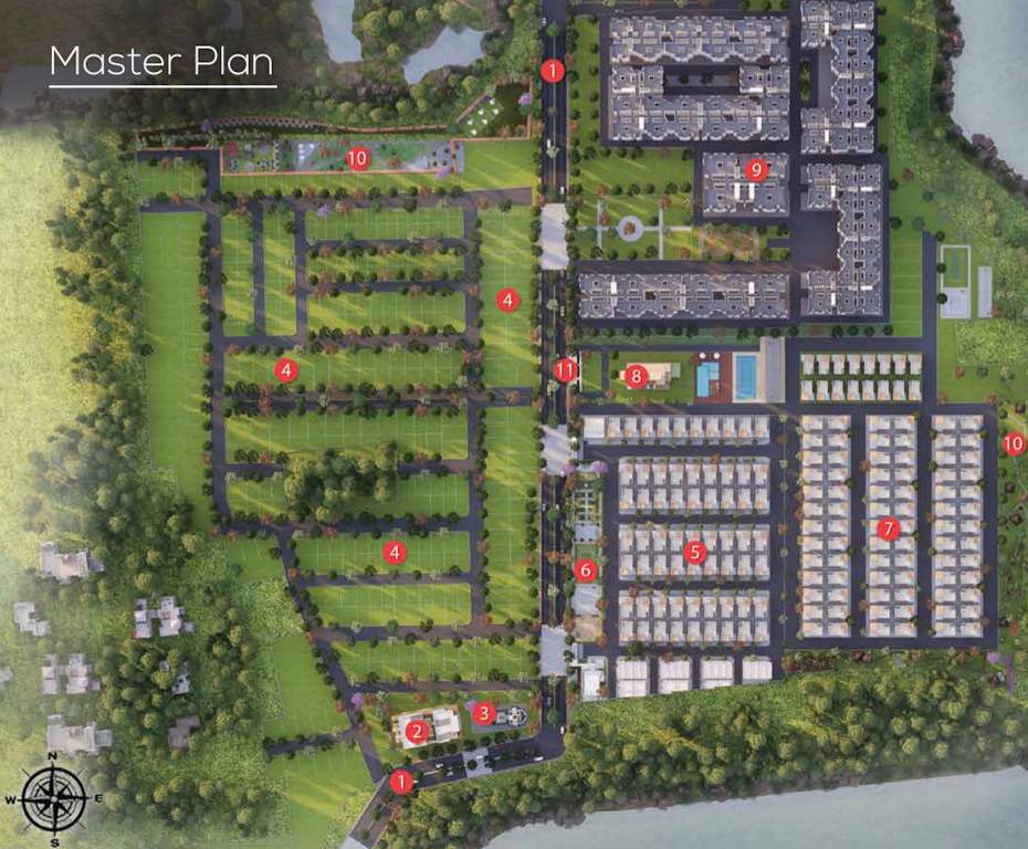  earth at one city Layout Plan