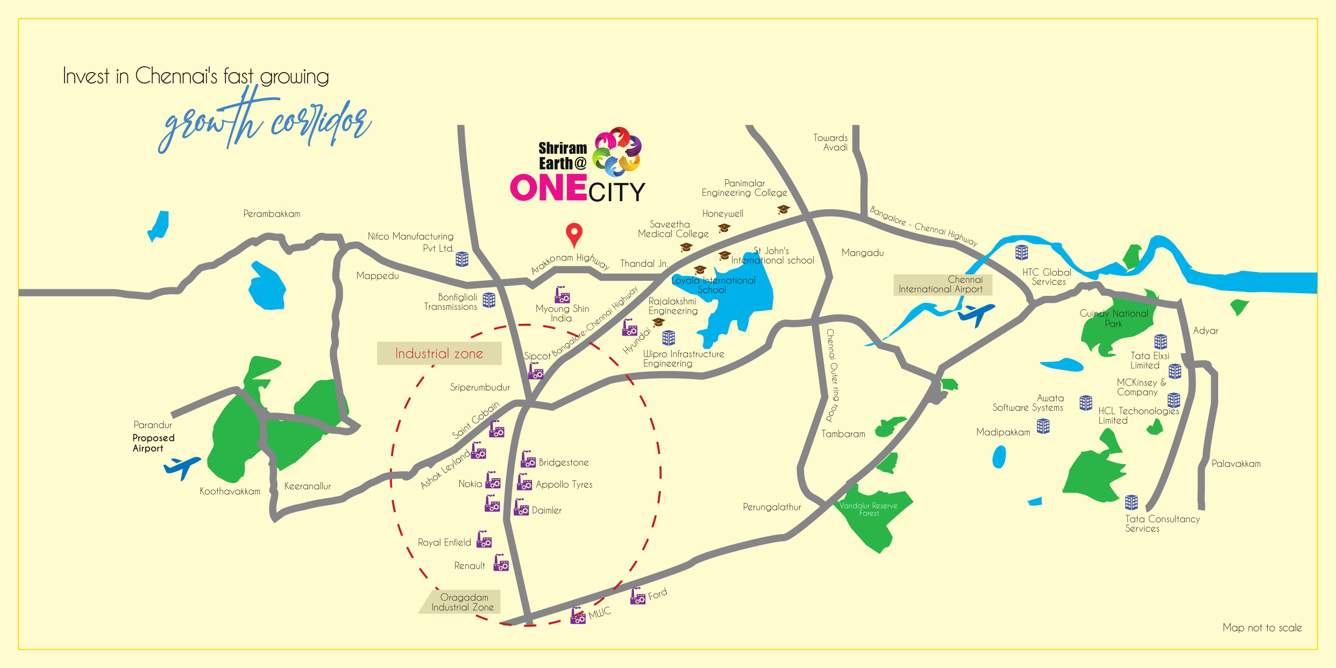  earth at one city Location Plan