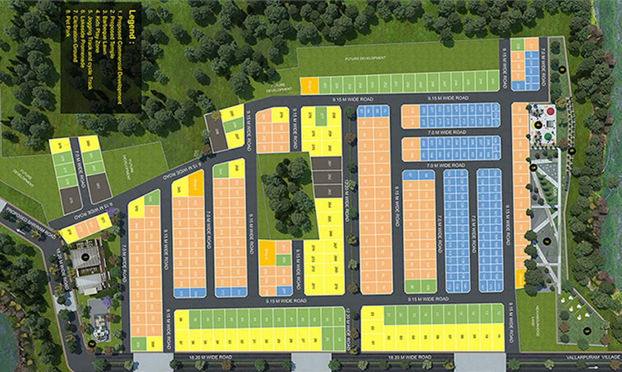  earth at one city Master Plan