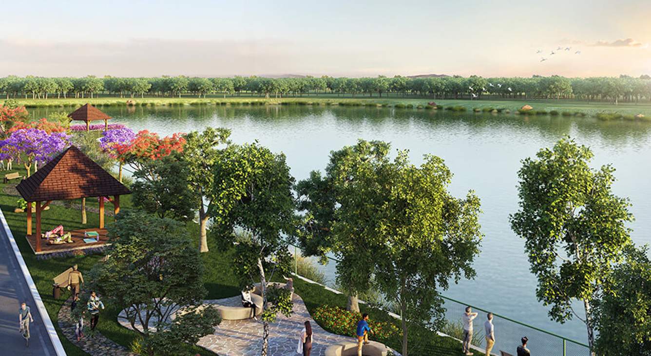  earth at one city Landscaped Gardens