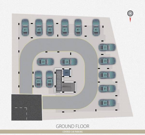  venba Cluster Plan for ground Floor