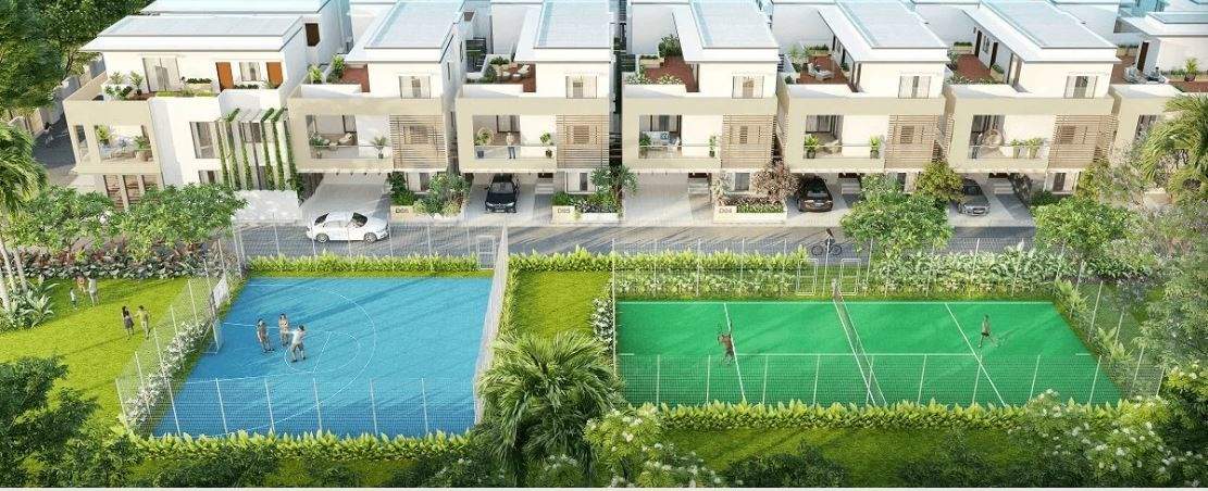  shriram chirping grove 1 Basketball Court