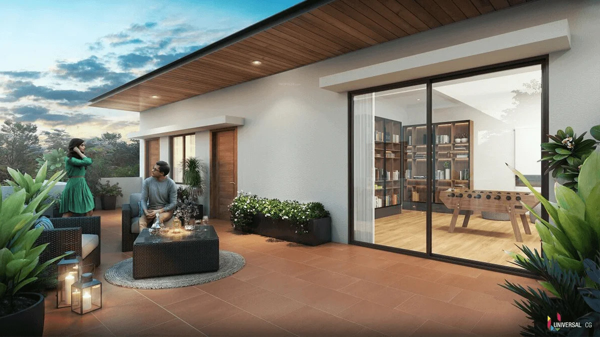  shriram chirping grove 2 Balcony