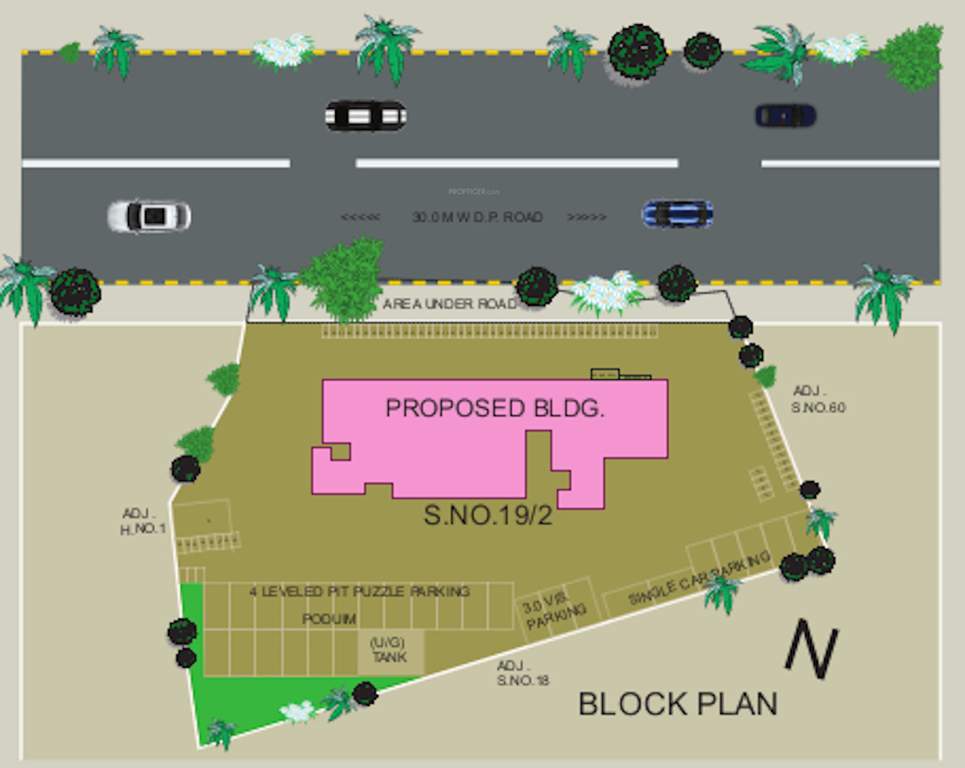  horizon exotica Layout Plan
