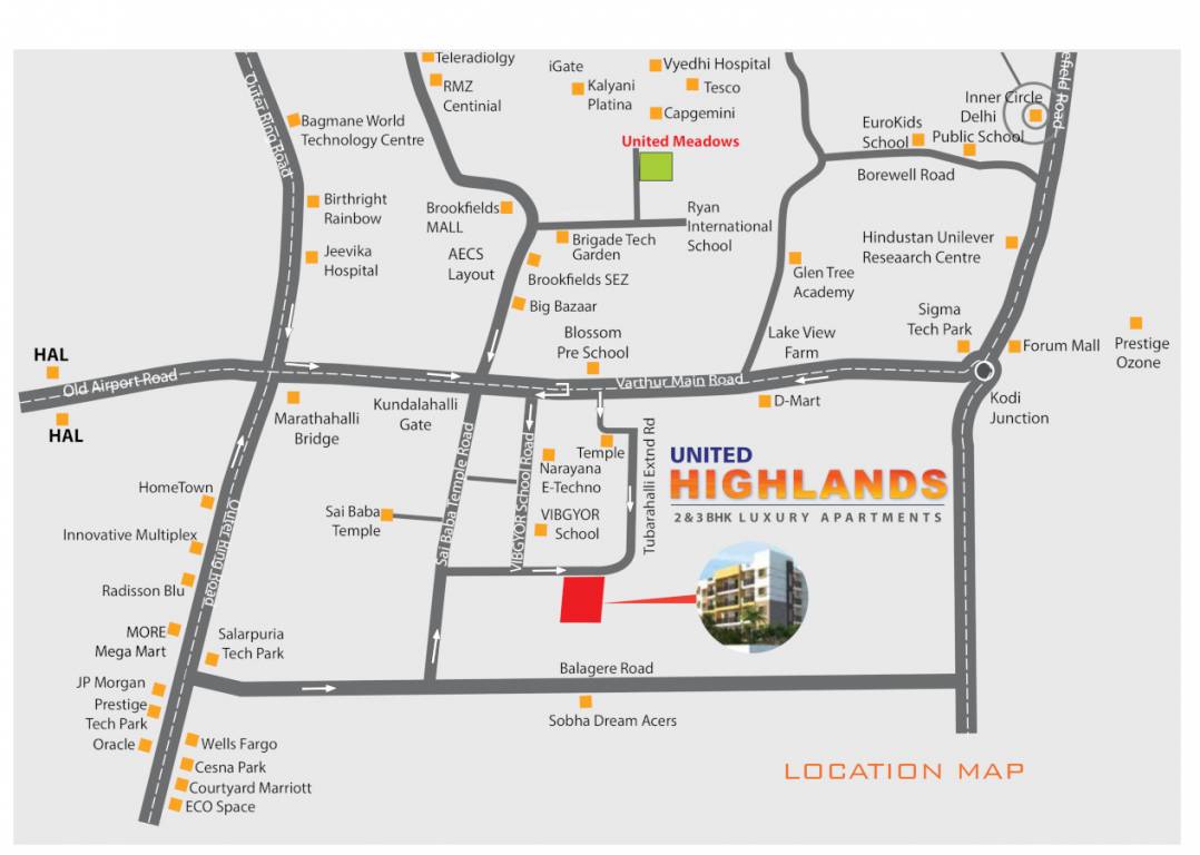  highlands Location Plan