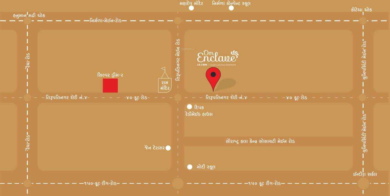  enclave Location Plan