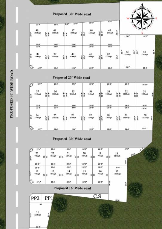 florence phase i Layout Plan