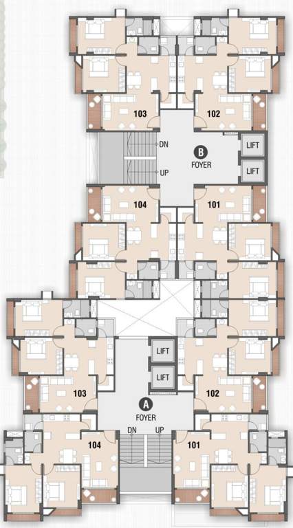 shree hari divine Cluster Plan