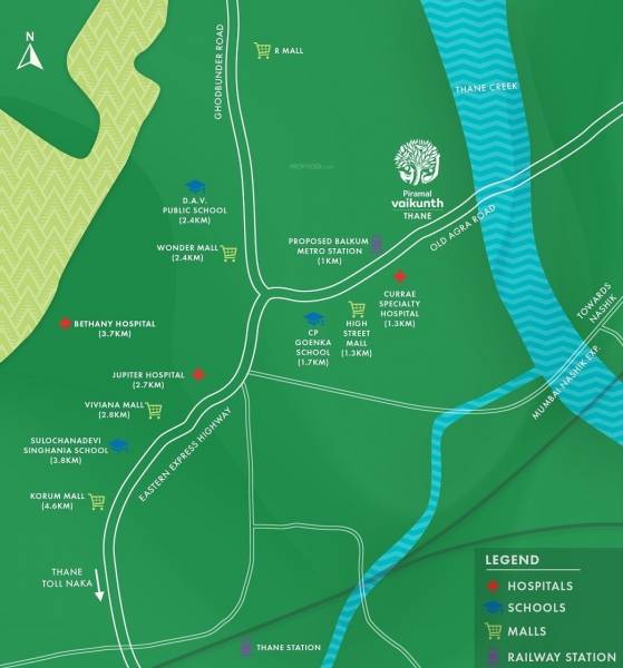 vaikunth-a-class-homes-series-2 Location Plan