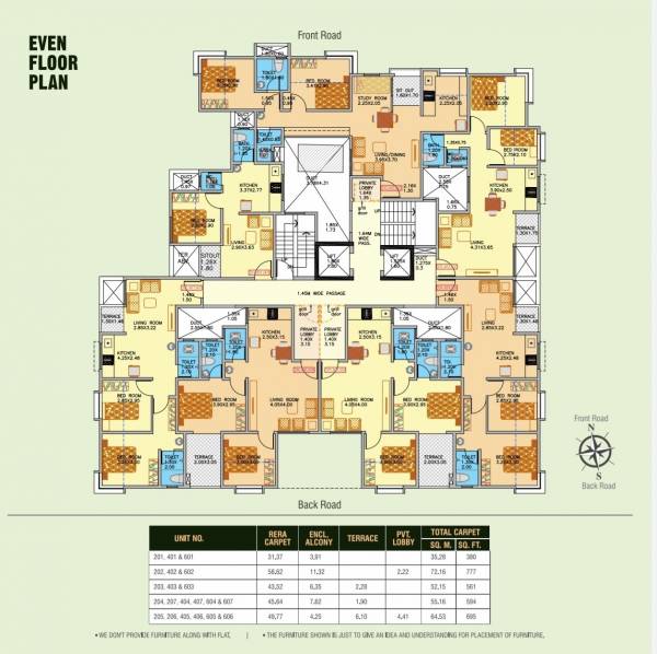  mohite-heights-building-a Cluster Plan