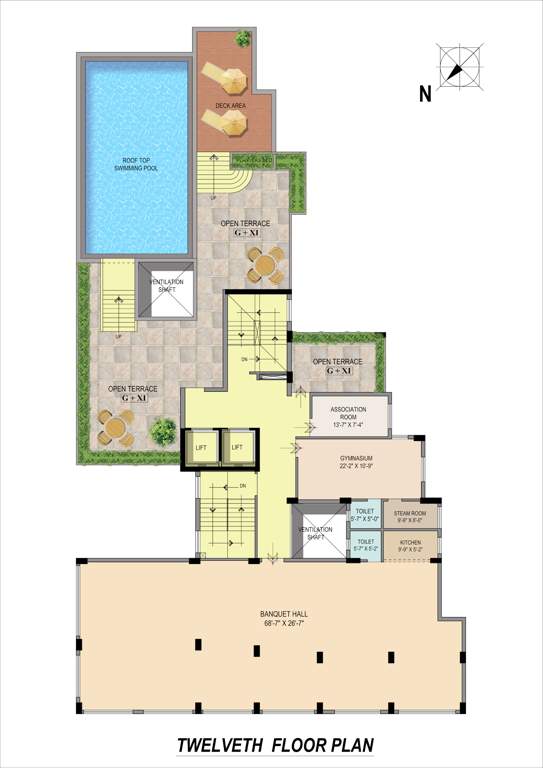  4 sight vivante 4sight Vivante Cluster Plan for 12th Floor