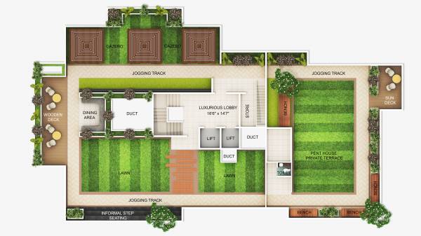  raunak-residency Raunak Residency Cluster Plan