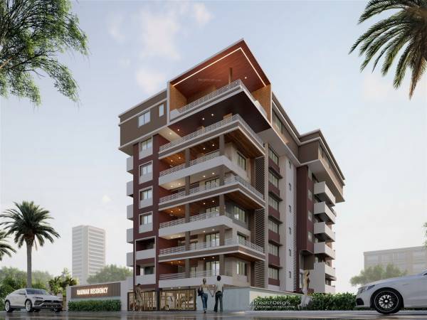  raunak-residency Elevation