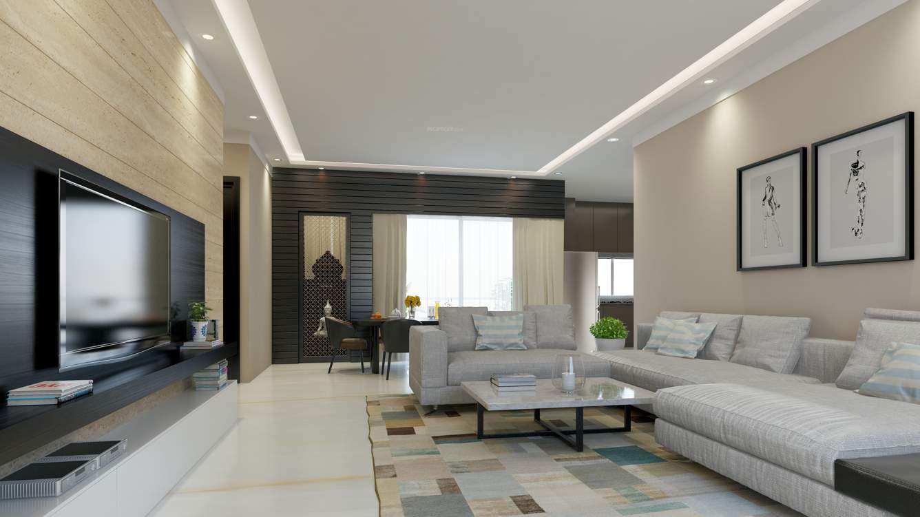  raunak residency Living Area
