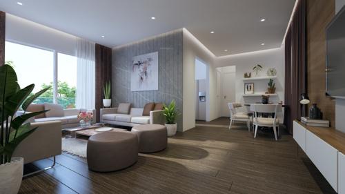  raunak-residency Living Area