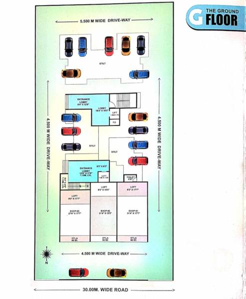  shree-sai-jalaram Cluster Plan for ground Floor