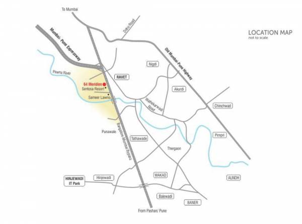  64-meridien Location Plan