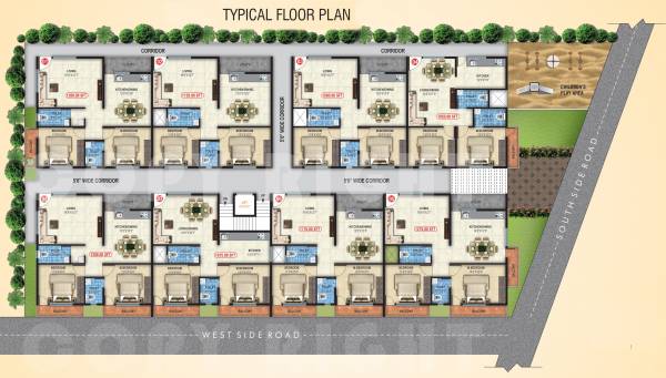  sannidhi-enclave Cluster Plan