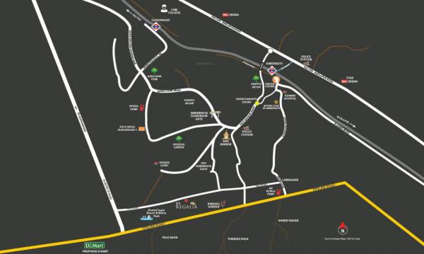  raj-regalia-phase-1a Location Plan