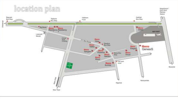  meena genesis Location Plan