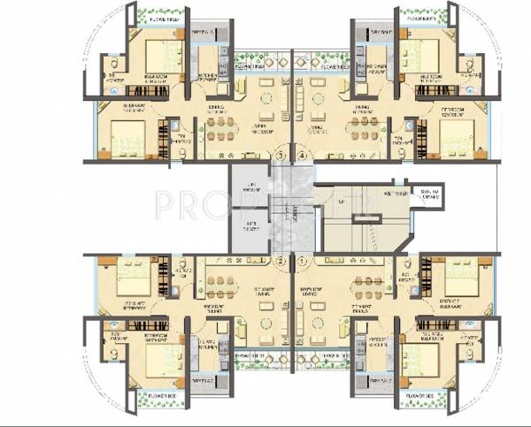 Images for Cluster Plan of Sanghvi Heights