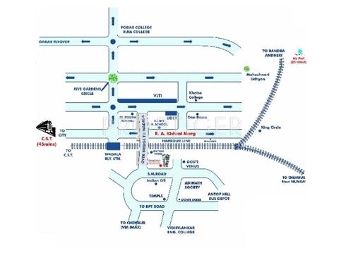  heights Images for Location Plan of Sanghvi Heights