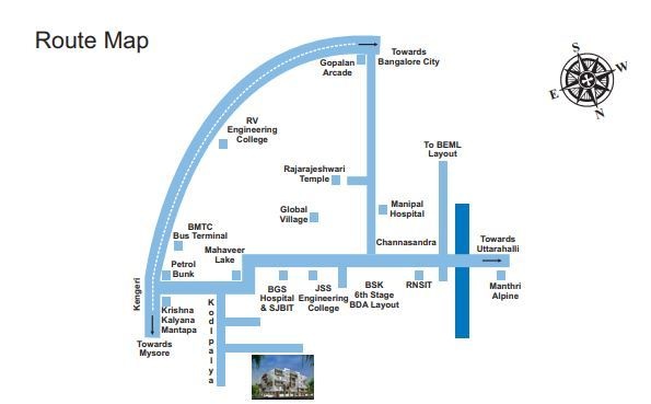  spoorthi Location Plan