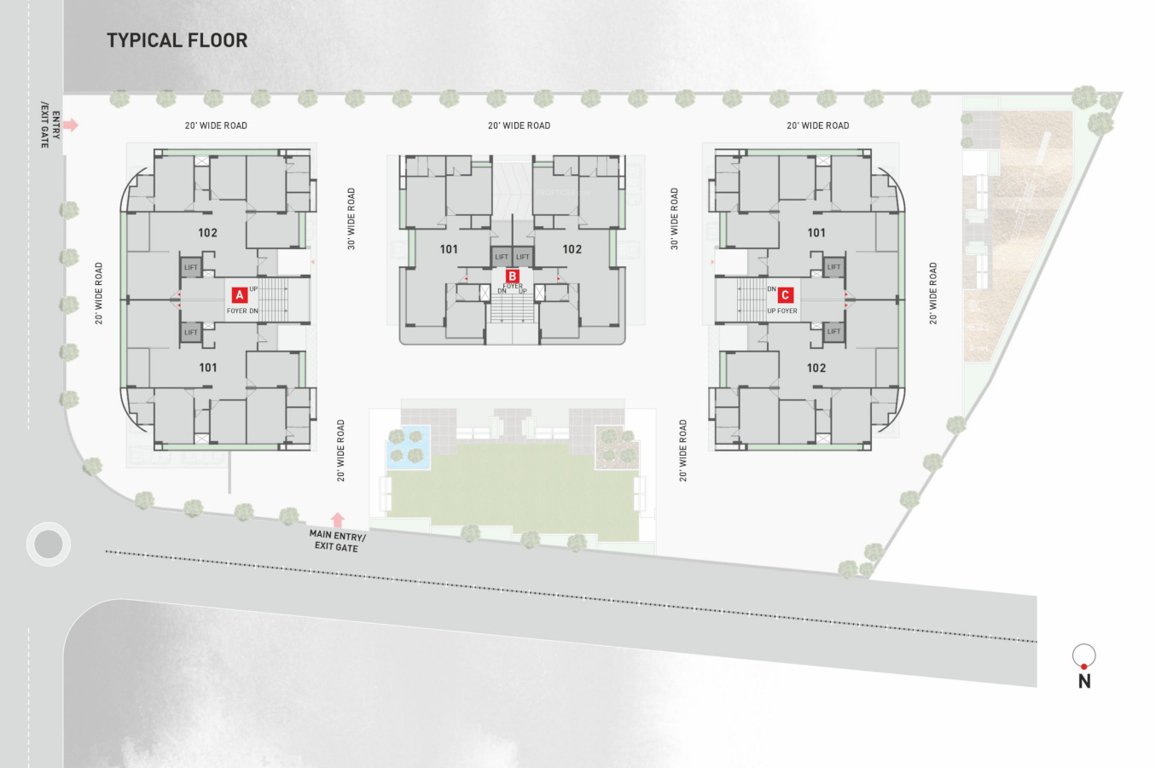  shikhar pride Cluster Plan