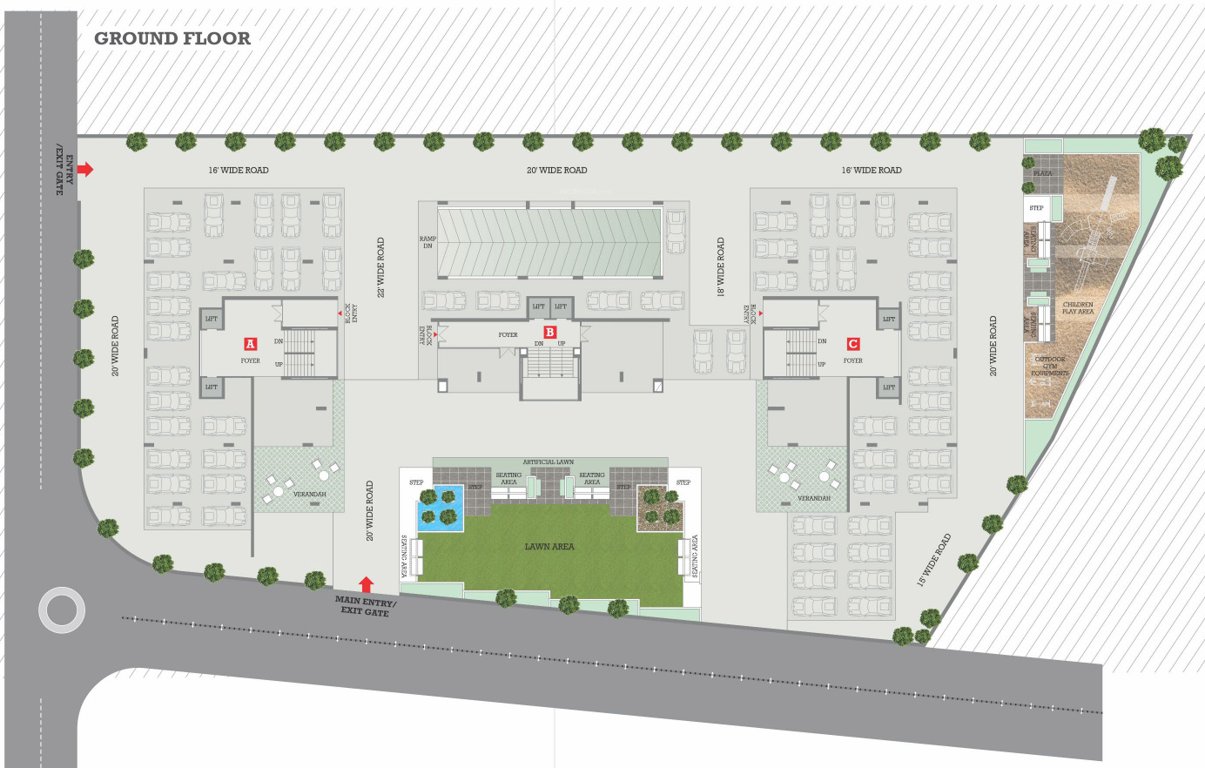  shikhar pride Cluster Plan