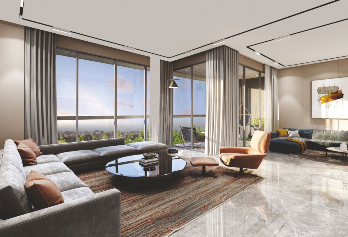  shikhar pride Living Area