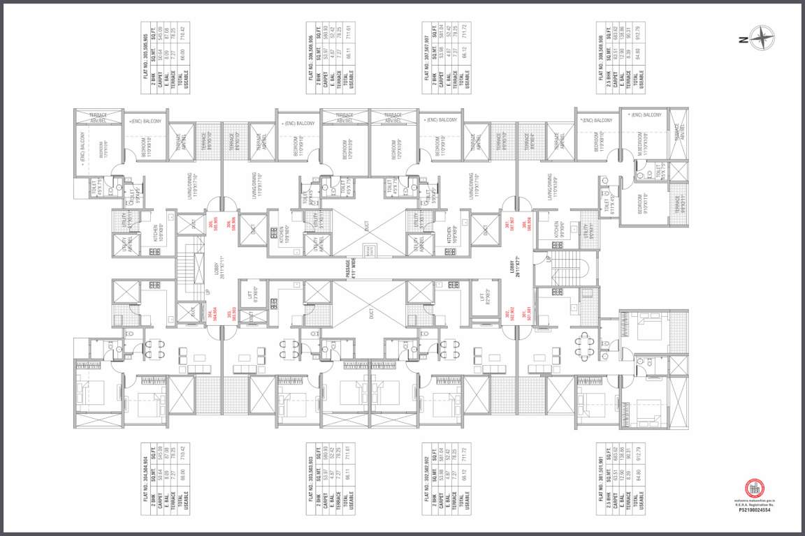  liva Tower 1 Cluster Plan