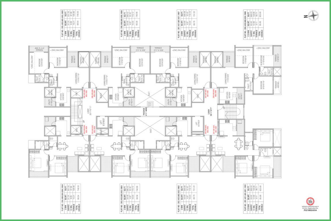  liva Tower 1 Cluster Plan