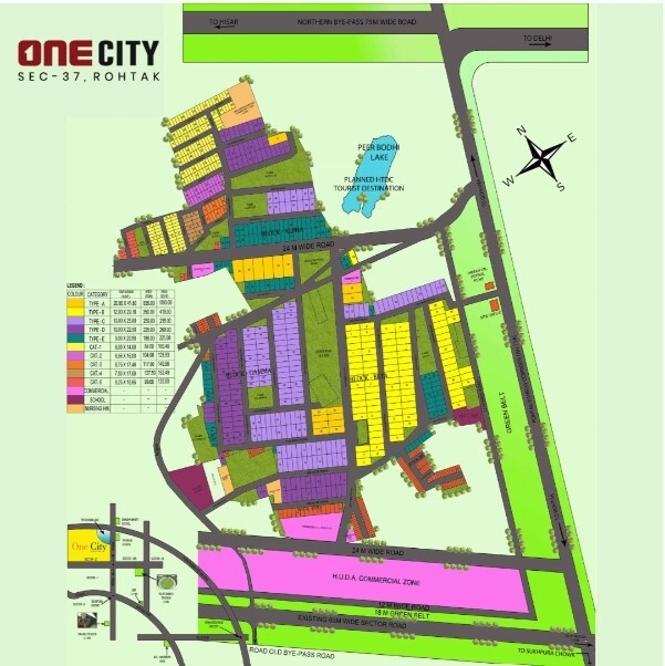 one city Layout Plan