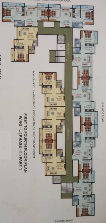  lake city Cluster Plan