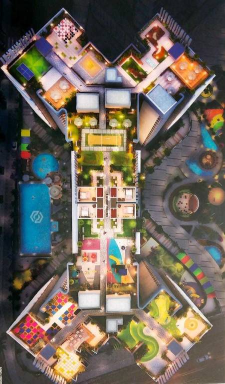  saket world Layout Plan