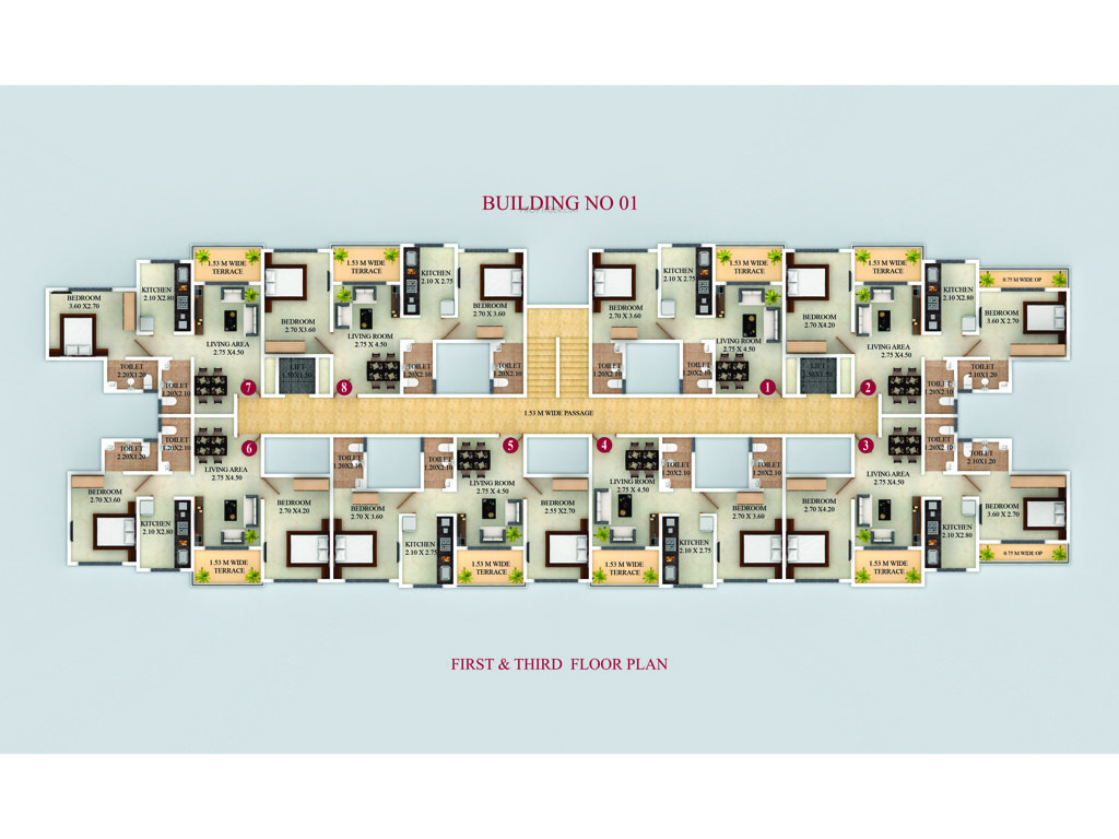  vishwajeet pink city BUILDING NO 1 Cluster Plan