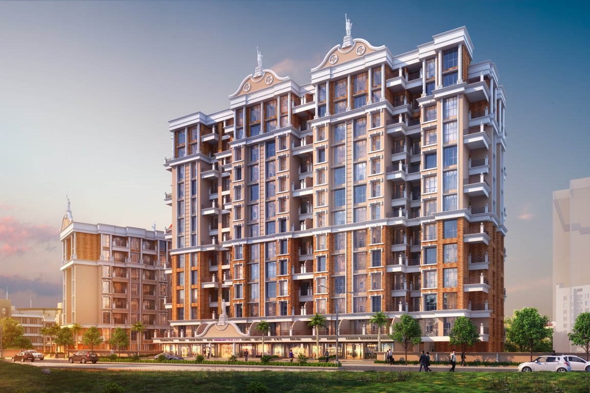  vishwajeet pink city Elevation