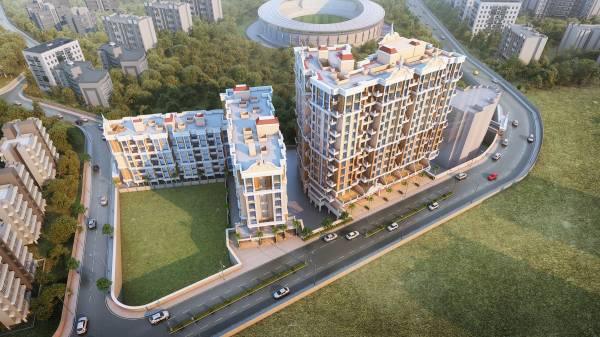 Elevation vishwajeet-pink-city Elevation