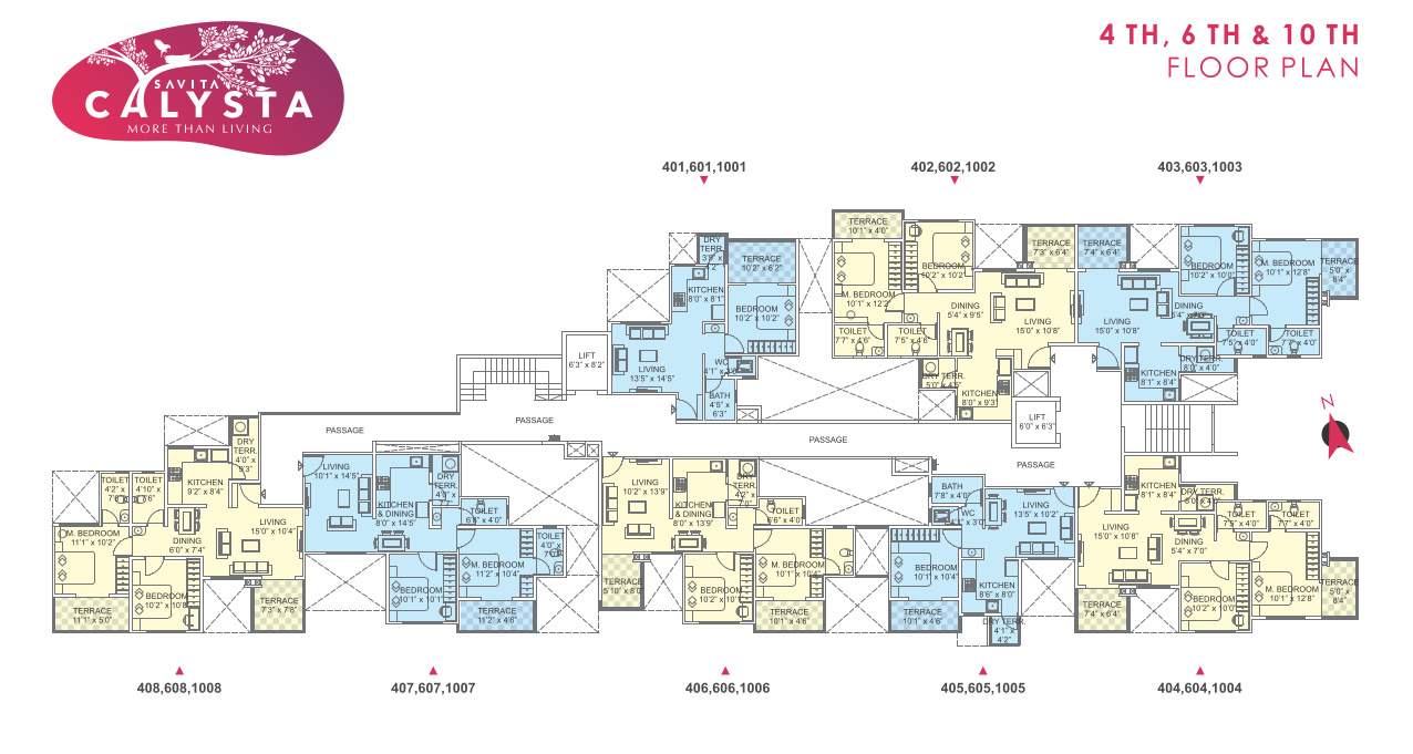  savita calysta Cluster Plan
