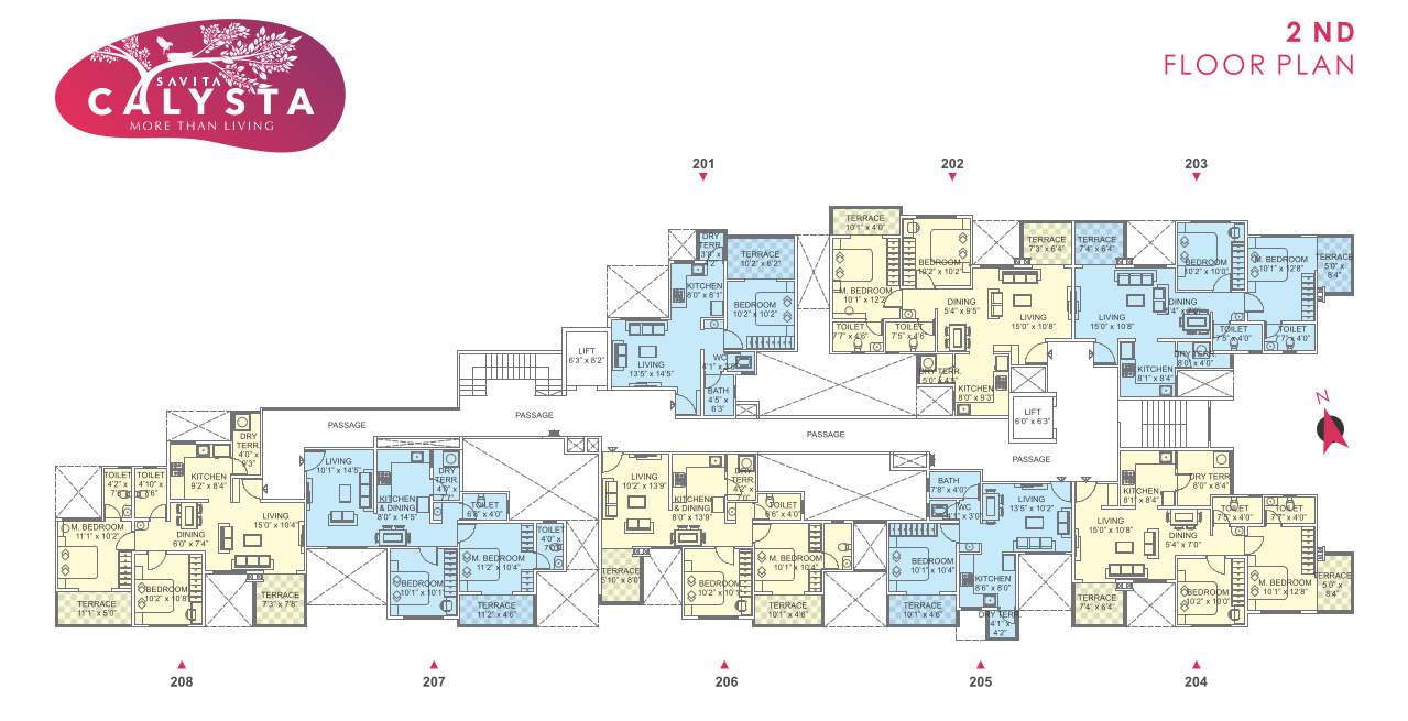  savita calysta Cluster Plan