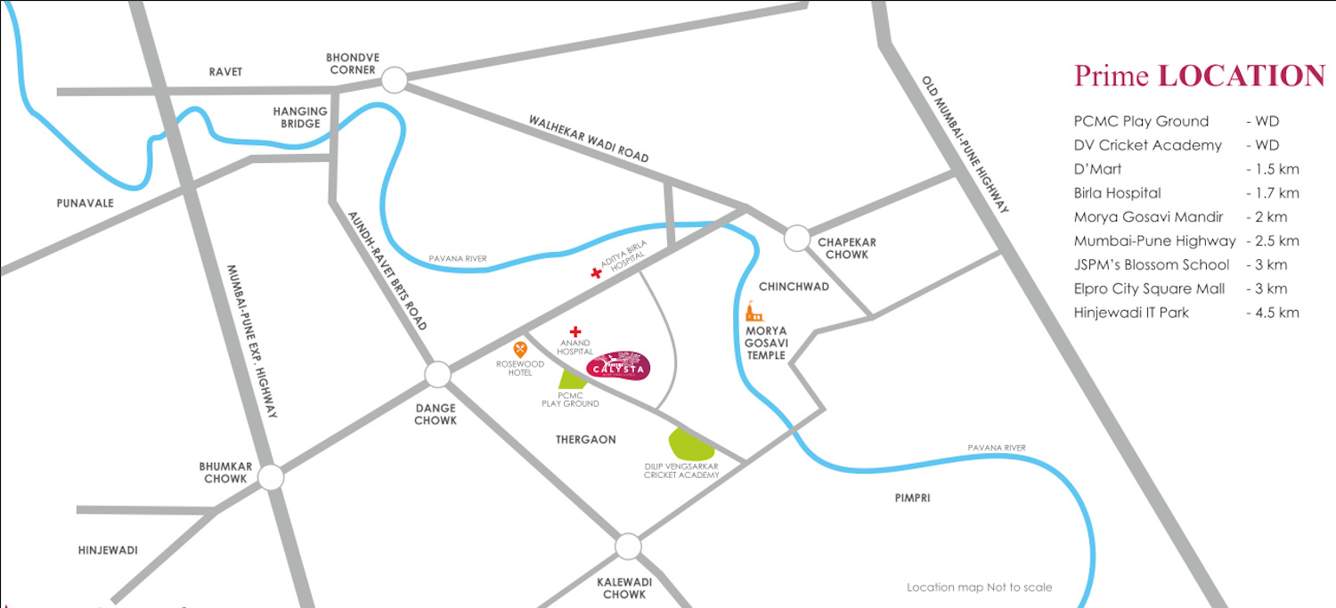  savita calysta Location Plan